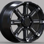 7,5x17 Canyon 6x139,7 25 MBP 106.1 könnyűfém keréktárcsa - Silverline alufelni