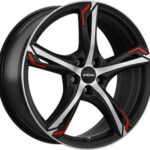 5x114.3 20x8.5 ET50 RONAL R62 RED alufelni