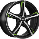 5x114.3 18x7.5 ET45 RONAL R62 GREEN alufelni