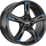 5x114.3 17x7.5 ET40 RONAL R62 BLUE alufelni
