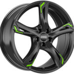 5x108 20x8.5 ET40 RONAL R62 GREEN alufelni