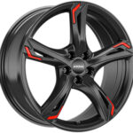 5x108 19x8 ET45 RONAL R62 RED alufelni