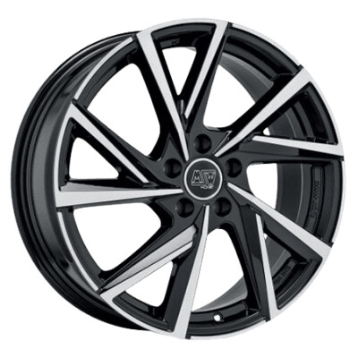 5x100 17x7 ET45 MSW 80-5 GBFP 54.1 alufelni