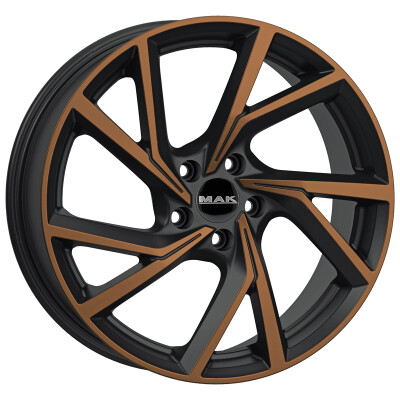 5x114.3 17x7 ET45 Kassel Black&Bronze 76 alufelni