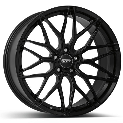5x120 18x8 ET35 Dotz Suzuka black fekete alufelni