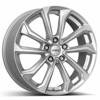 5x114.3 17x7 ET53 DEZENT KS silver alufelni