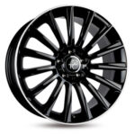 5x112 17x7 ET48 Keskin KT18 Turbo MBLP alufelni