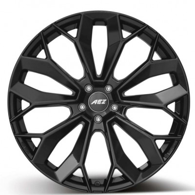 5x112 22x10.5 ET43 AEZ Leipzig black alufelni