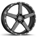 5x112 20x9.5 ET28 Dotz MarinaBay Sötét gunmetal Polírozott alufelni