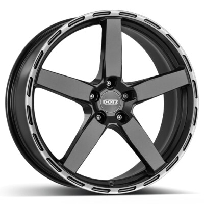 5x112 20x8.5 ET28 Dotz MarinaBay Sötét gunmetal Polírozott alufelni