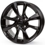 7,0x17 Oberon 4x108 32 black 65.1 könnyűfém kerékt.