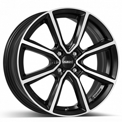 4x100 16x6.5 ET45 DEZENT TN dark polír alufelni