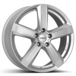 5x100 16x6 ET50 DEZENT TU silver alufelni