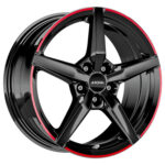 5x112 18x8 ET57 R69 Black RL 66.5 alufelni
