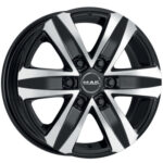 6x130 16x6.5 ET62 Stone 6 BMF 84.1 alufelni